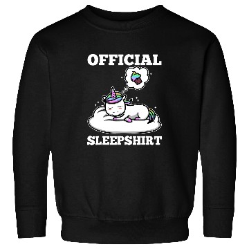 Discover Unicorn Pet Official sleep Unicorn pajama Sweatshirts