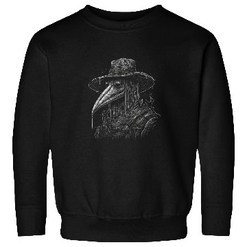 Discover Funny Plague Doctor cool Grunge Style leeches medicals 23 Sweatshirts