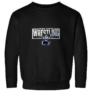 Discover Sport Wrestling Penn State Nittany Lions Wrestling Match Dark Heather Sweatshirts