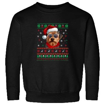 Discover Yorkshire Pet Yorkie xmass Ugly Sweater Yorkshire Terrier Christmas Sweatshirts