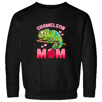 Discover Chameleon Pet Mom Cute Sweatshirts