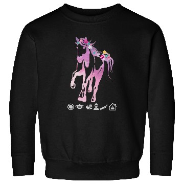Discover Horse Pet Riding Racing for Girls Women Graphic Plus Size Sweatshirts