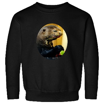 Discover Otter Pet Otters Watermelon Sweatshirts
