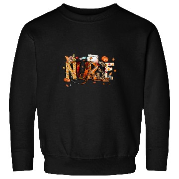 Discover nurses Job Autumn Fall Thanksgiving Pumpkin Fall Vibes 54 Sweatshirts