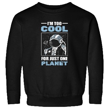 Discover Astronaut Job Planet Aerospace Engineers Sweatshirts