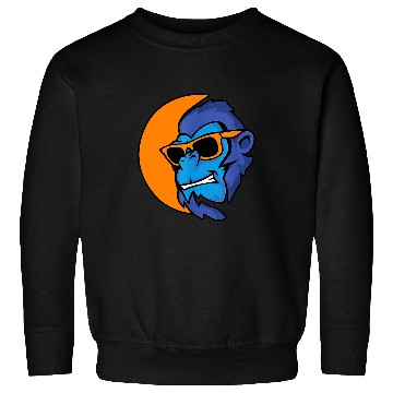 Discover Gorilla Pet Monkey Sunglasses Sweatshirts
