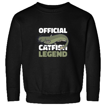 Discover Fishing Fun Legend with a Catfish Sweatshirts