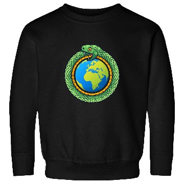 Discover Python Pet Snake Lover Reptile Snakes Herpetology Ball Python Sweatshirts
