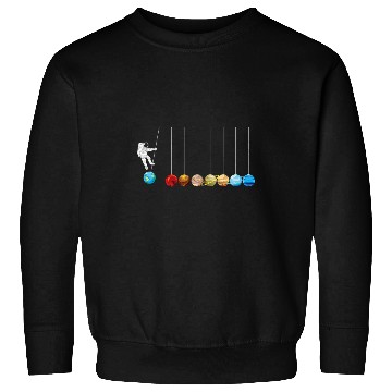Discover Astronaut Job Planets Spaceman Funny Space Dwarf Solar System Sweatshirts