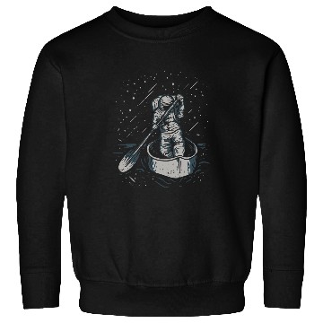 Discover Astronaut Job paddle in canoe boat design for canutes Sweatshirts