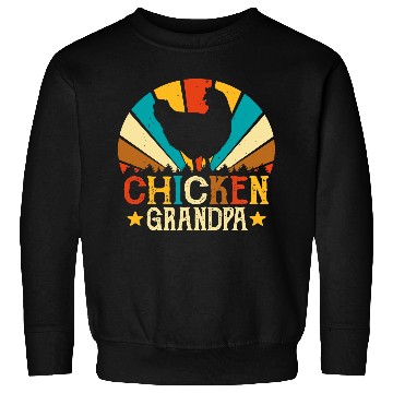 Discover Chicken Pet Grandpa Funny Poultry Farm Chicken Sweatshirts