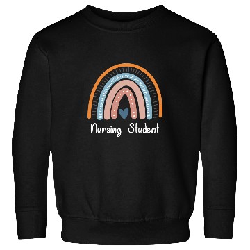 Discover nurses Job Rainbow Nursing Student Nursing School Sweatshirts
