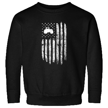 Discover Tractor Fun American Flag Tractor Pulling vintages Tractor Pulling Sweatshirts