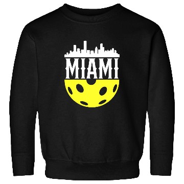 Discover Sport Pickleball Pickleball Yellow for Pickleball Players In Miami Florida Sweatshirts