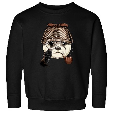 Discover Otter Pet Otters Detective Sea Otter Spy Investigator Animal Sweatshirts