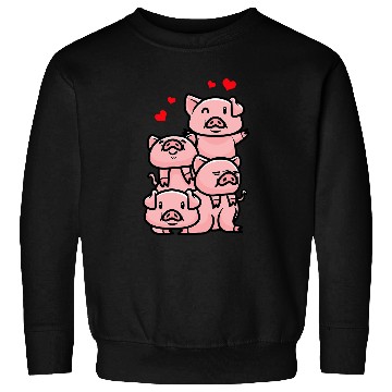 Discover Pig Pet farmer pig farmer piglet Sweatshirts