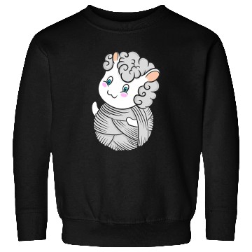 Discover Sheep Pet Funny lamb sheep knitting wool 11 Sweatshirts