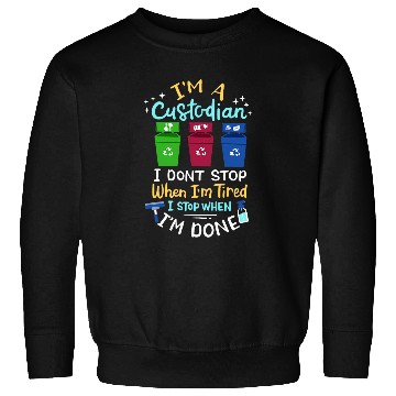 Discover Custodian School Custodian Janitor Sweatshirts