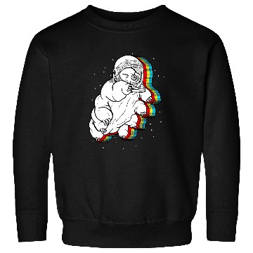 Discover Astronaut Job Tardigrade Tardigrade In Space Microbiologist Cute MicroOrg Sweatshirts