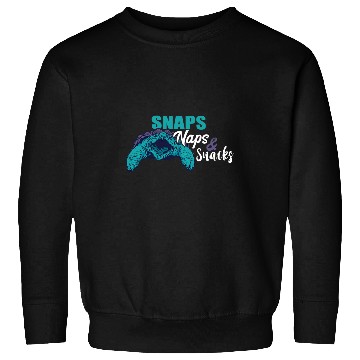 Discover Turtle Pet Naps And Snacks Aligator Snapping Turtle Snapping Sweatshirts