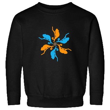 Discover Chameleon Pet Animal Mandala Pattern 1 Sweatshirts