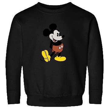 Discover Disney Mickey Mouse Mens Vintage Standing Sweatshirts