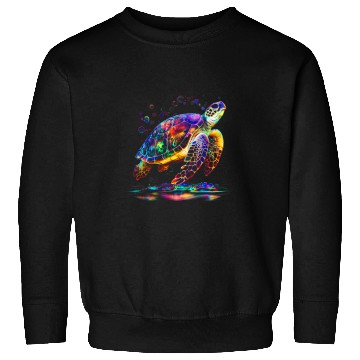 Discover Turtle Pet Tortoise Waterturtle Ocean Natural Environment 15 Sweatshirts