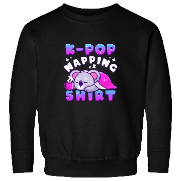 Discover Koala Pet Korean Music Sleeping Koala Bear KPop Napping Sweatshirts
