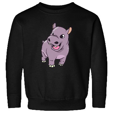 Discover Hippo Pet Kawaii pygmy Sweatshirts