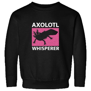 Discover Axolotls Pet Whisperer vintages Retro Salamander Sweatshirts