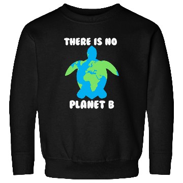 Discover Turtle Pet There is No Planet B Turtle Ecofriendly 2 Sweatshirts