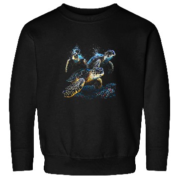 Discover Turtle Pet Tortoise Waterturtle Ocean Natural Environment 6 Sweatshirts