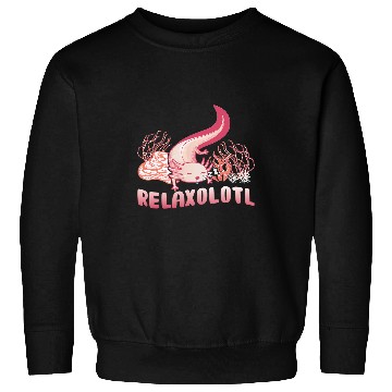 Discover Axolotls Pet cute mexican salamander RelAxolotls Sweatshirts