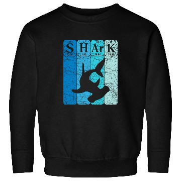 Discover Shark Pet Hammerhead Shark Periodic Table Elements Retro 5 Sweatshirts