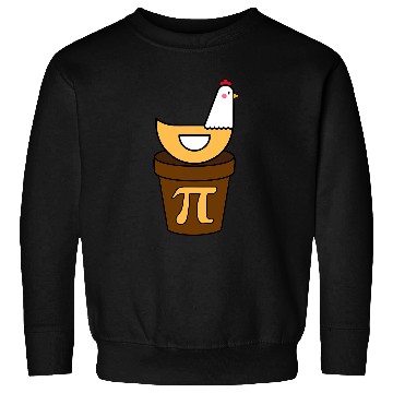 Discover Chicken Pet Pi Day Chicken Pot Pie Math Science Funny Boys Pi Day Sweatshirts