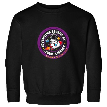 Discover Summer Reading Program 2024 Adventure Begins At Your Library Sweatshirts