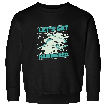 Discover Shark Pet Hammerhead Shark Hammer Fish 2 Sweatshirts