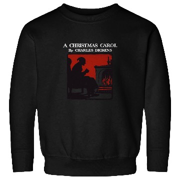 Discover Book Fun Charles Dickens vintages Scrooge A Christmas Carol Book Art Sweatshirts
