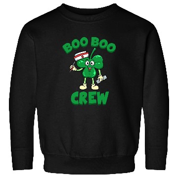 Discover nurses Job St Patricks Day nurses Boo Boo Crew Green Lucky Gifts Sweatshirts