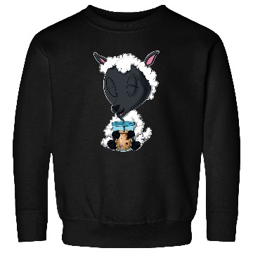 Discover Sheep Pet Bubble Tea Kawaii Lamb I Boba Tea Otaku Sweatshirts