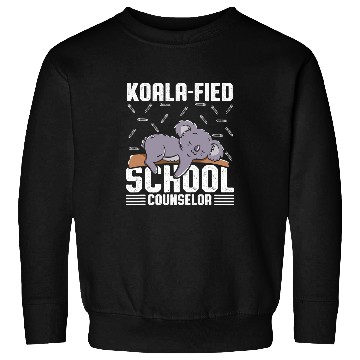 Discover Koala Pet Mens KoalaFied School Counselor Student Advisor Consulting3 Sweatshirts