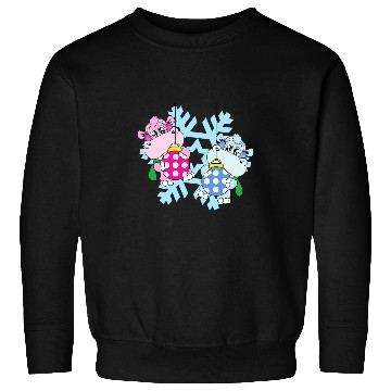 Discover Hippo Pet Christmas Balls Winter Snowflake Snow Sweatshirts