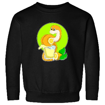 Discover Snake Pet Lemon juice Sweatshirts