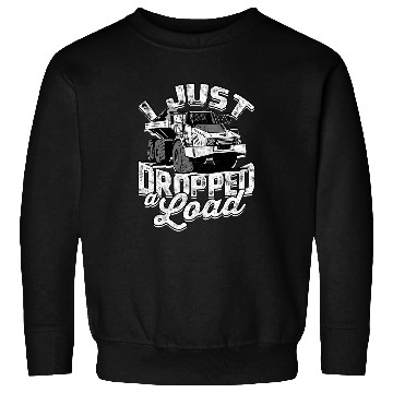 Discover Truck Fun Lorry 18 Wheeler Highway Truck Driver CDL Trailer 12 Sweatshirts