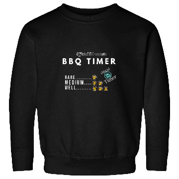 Discover Beer Fun Minnesota BBQ Timer Barbecue Beer Drinking Sweatshirts