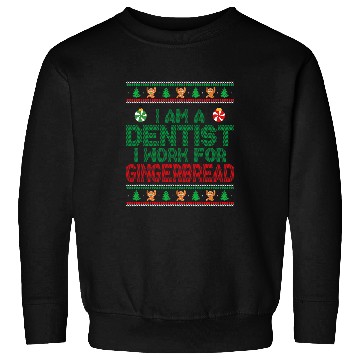 Discover dentists Job Christmas Dental Hygiene Ugly Christmas Dental Squad Sweatshirts