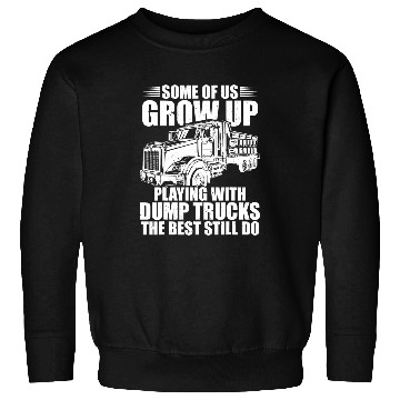 Discover Dump Truck Accessories Fit for Men Dump Truck Driver Sweatshirts