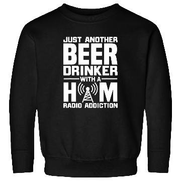 Discover Beer Fun Beer Drinker Ham Radio Funny Sweatshirts