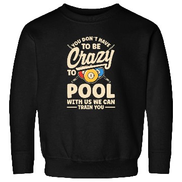 Discover Sport Billiard Team Funny Snooker Player Pool Sweatshirts
