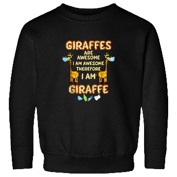 Discover Giraffe Pet plus size mors day graphic print Sweatshirts
